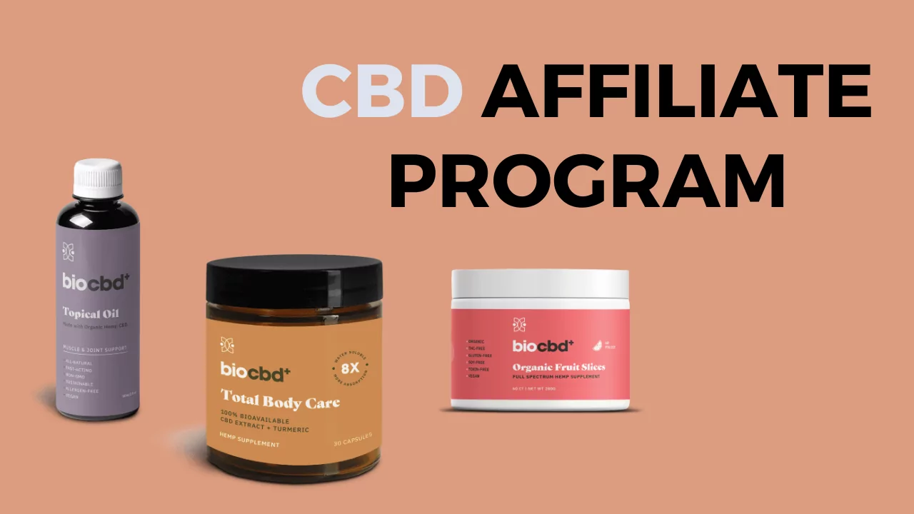 biocbd+ CBD Affiliate Program